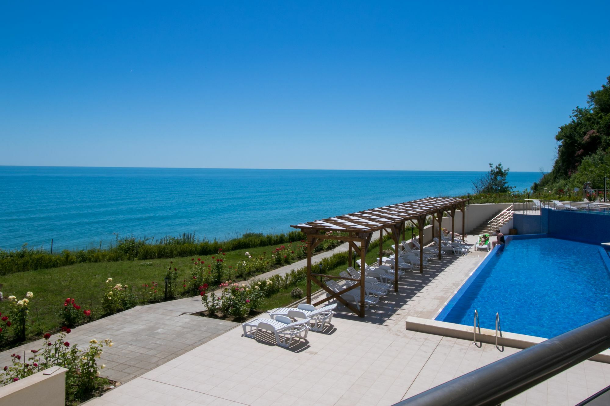 Byala Vista Cliff Apartments Buitenkant foto