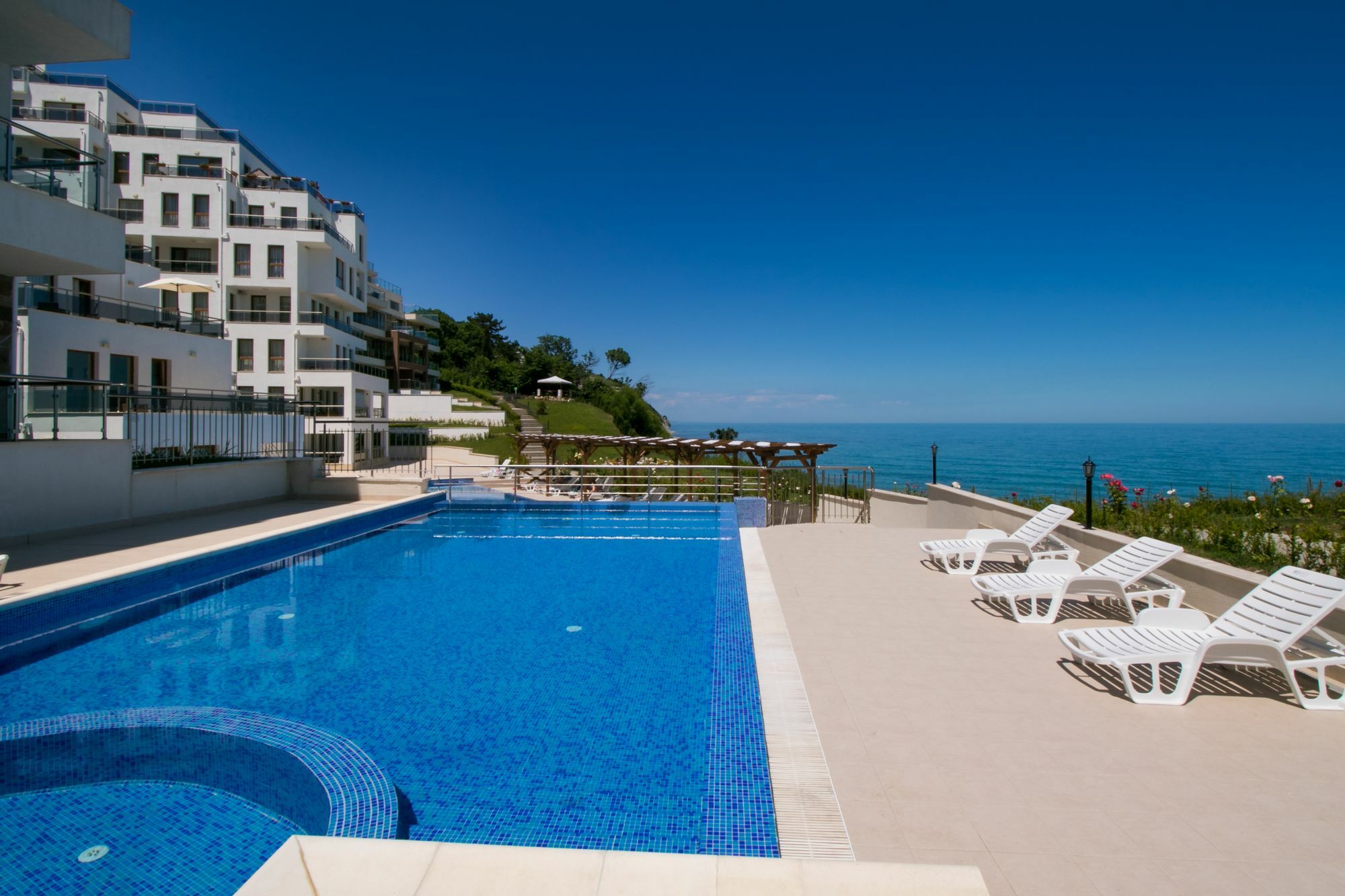 Byala Vista Cliff Apartments Buitenkant foto