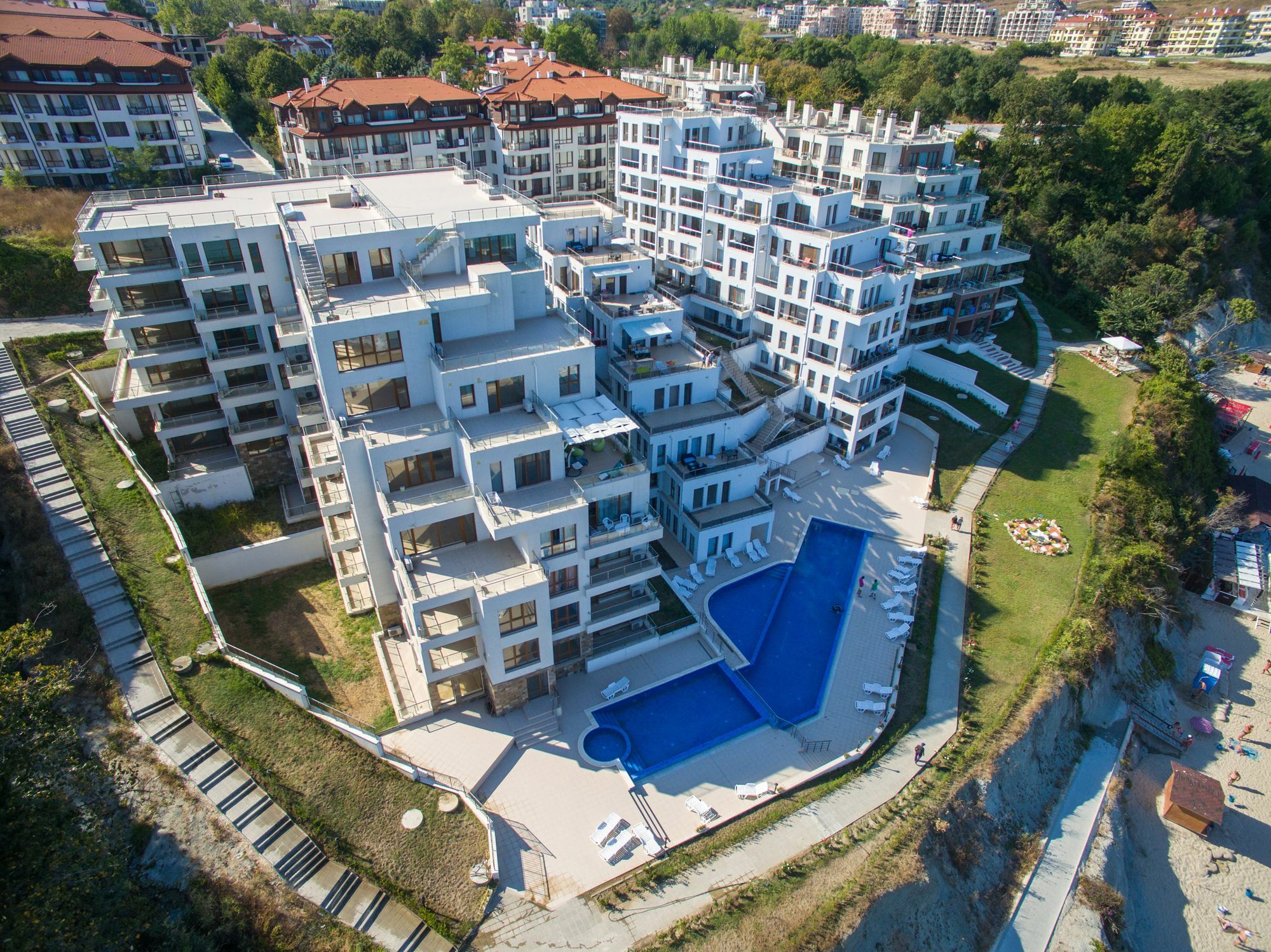 Byala Vista Cliff Apartments Buitenkant foto